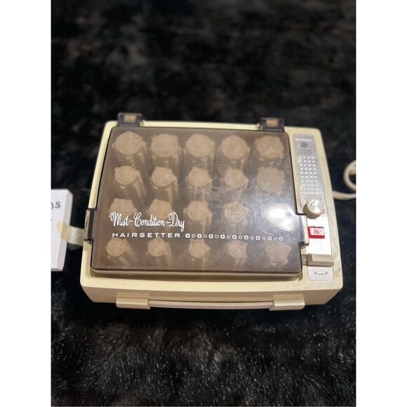 General Electric GE Mist Condition Hairsetter Hot Rollers Pageant B2HCD-4 Tested - Picture 1 of 5